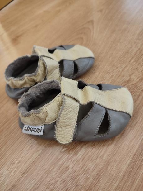 Capačky/sandále liliputi- atacama grey veľ. l, liliputi,20