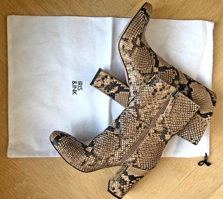 Irish & ink kožené kotníkové čižmy, 36