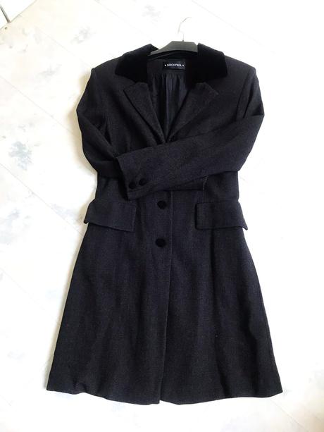 Tenké dlhšie slim 3/4 sako/kabát, m