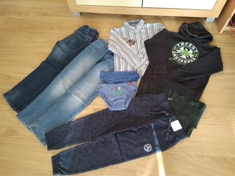 Balík  oblečenia zn.rebel  veľ. 128, 122–134