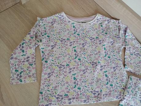 Legíny a tričko s kvetinkami, pepco,104