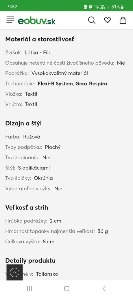 Papučky geox, geox,23