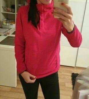 Minimálne nosená flísová mikina tchibo, s