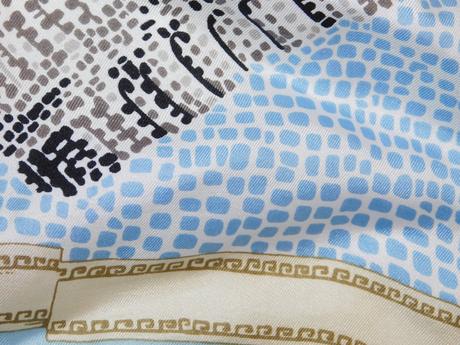 Laura biagiotti luxusna hodvabna šatka, l