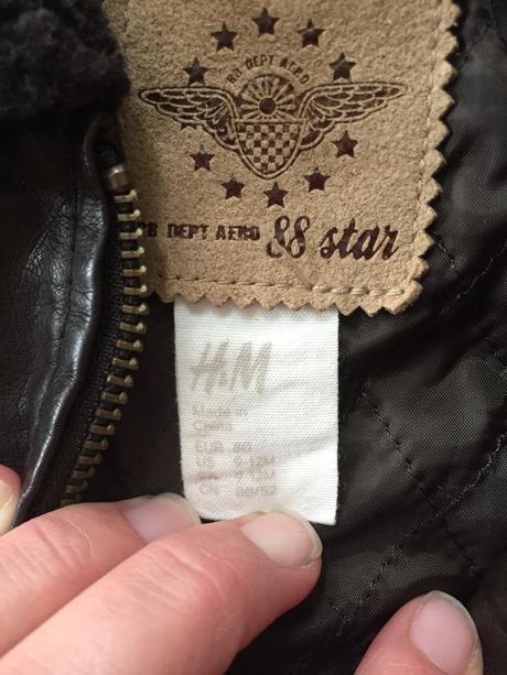 Letecká bunda hm, h&m,80