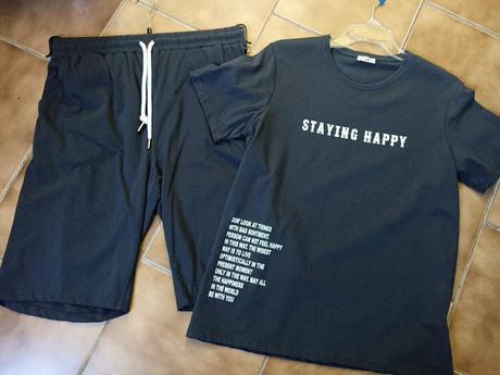 Pánske bavlnené pyžamo, l / m / s / xl / xxl