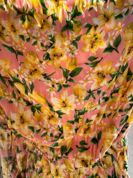 Krasny kvetovany citrony overal styl taliansko boh, 36