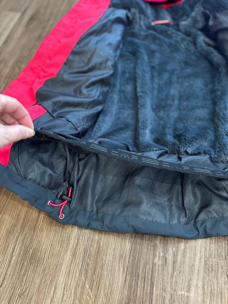 Detská lyžiarska bunda s kapucou, cmp,140