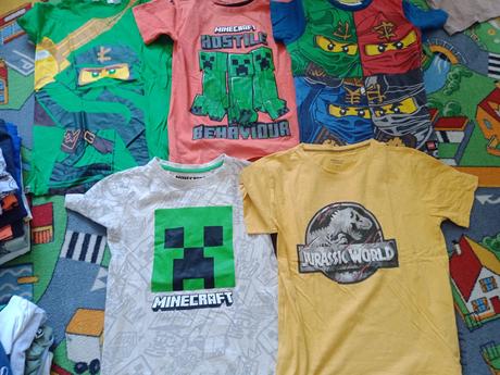 Tričká minecraft a iné, takko,134