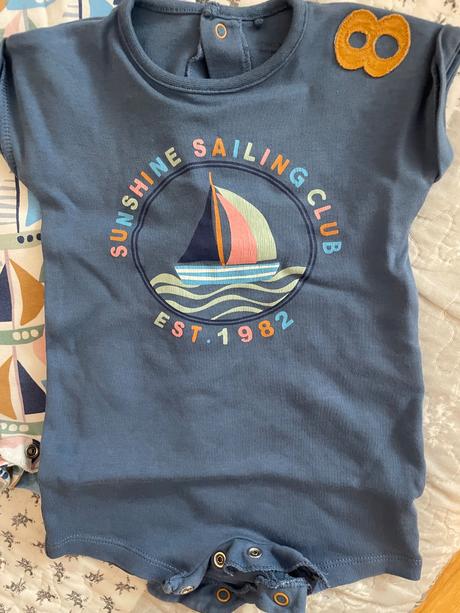 Detské kraťasové dupačky, next,68