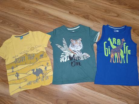 2 ks tričko + 1 ks tielko, 134