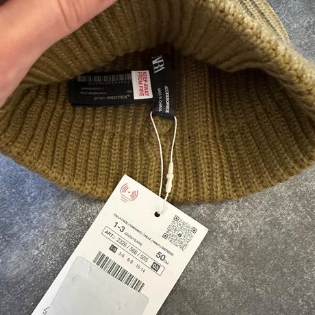 Zara khaki zelená čiapka, 1-3roky, zara,92 / 98