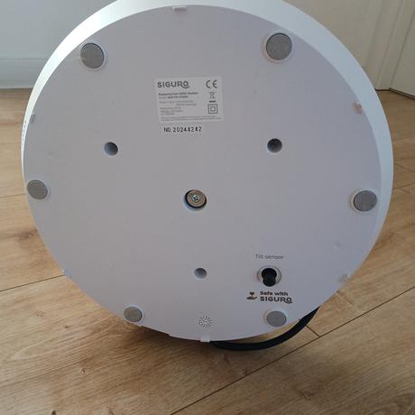 3d ventilátor-ohrievač siguro,