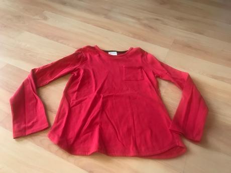 Krásne červené tricko zara, zara,116
