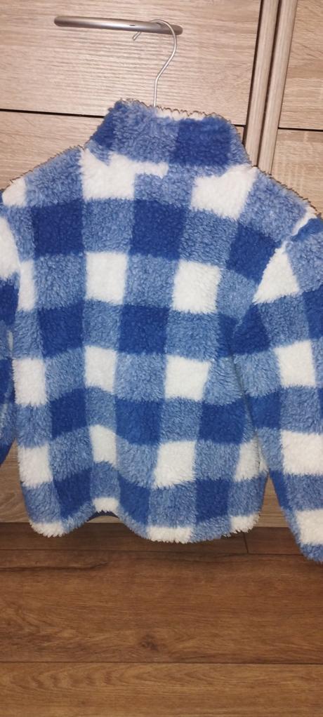 Krásna teddy bundička 122/128, h&m,122