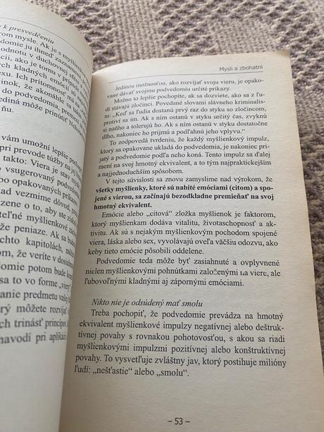 Mysli a zbohatni peniaze napoleon hill,