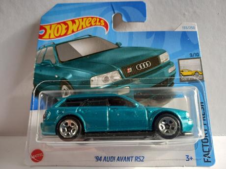 Hot wheels- audi avant rs2,avant rs 6, 