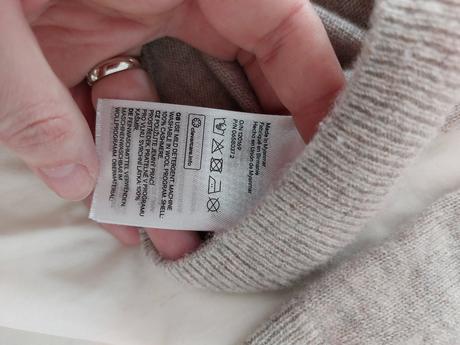 Kašmírový pulóvrik, h&m,104