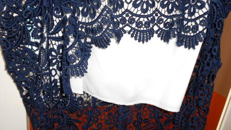 Čipkované šaty veľ. s/m, m