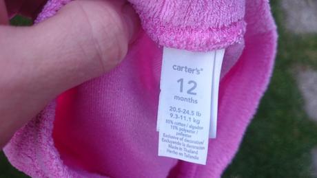 Frote sortky na 1r., carter's,80