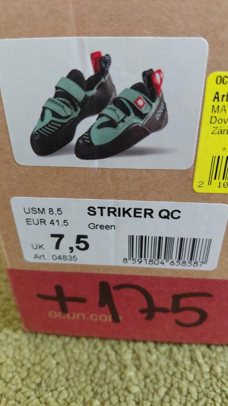 Lezečky ocún veľ.41,5, ocún,41