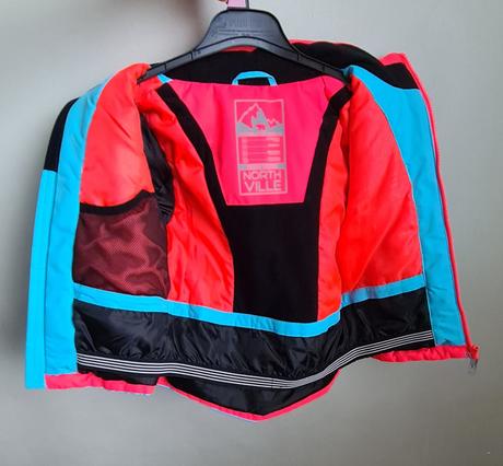 Lyžiarska bunda north ville veľkosť 110, 110