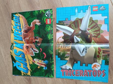 Casopisy lego jurassic world,