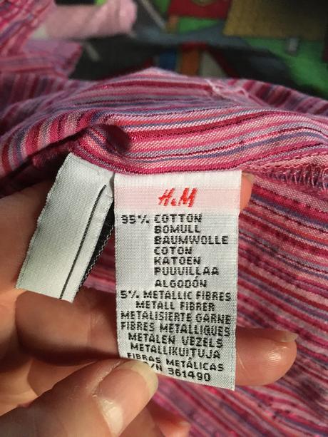 Blúzka slávnostná, h&m,122