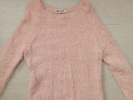Teply chlpaty sveter, h&m,134