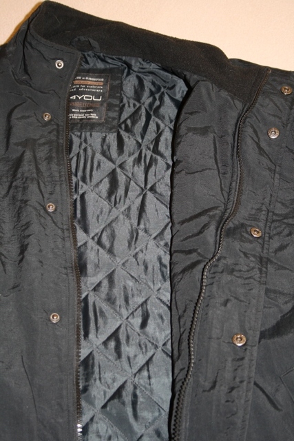 Čierna vetrovka-4you, xxl