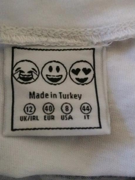 Biely top so s lesklým motívom, atmosphere, m/l, atmosphere,l