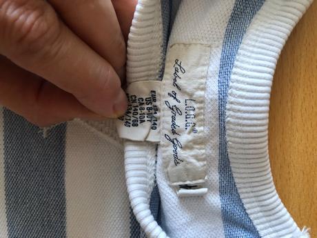Pasikave tricko, h&m,134