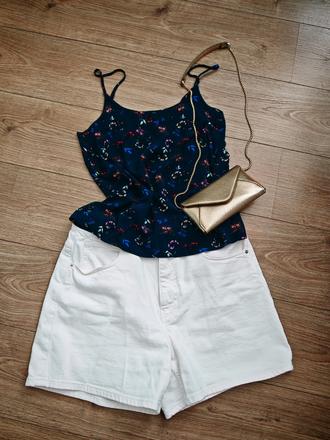 Kvetinové tielko, vero moda,s
