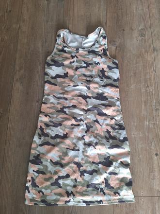 Tielkove saty camo, m