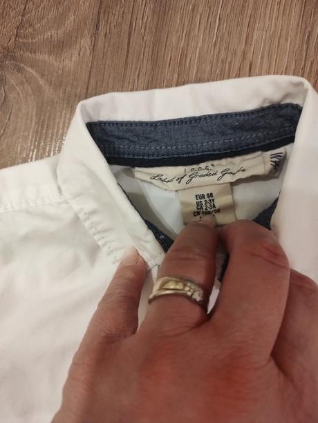 Bavlnená košeľa 98, h&m,98