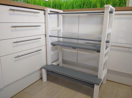 Učiaca veža polohovateľná - learning tower montess,