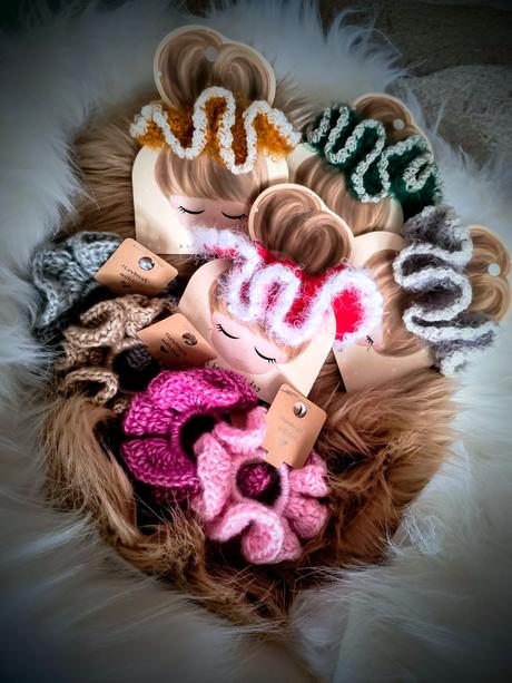 Scrunchies gumičky,