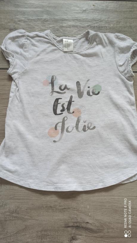 Tričko h&m 86, h&m,86