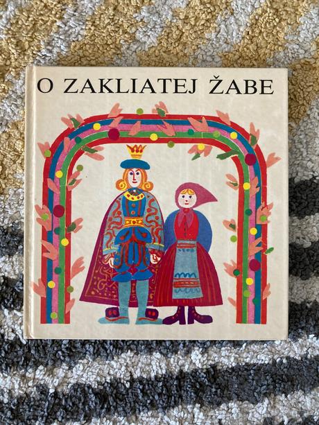 O zakliatej žabe prvé vyd.1981, 