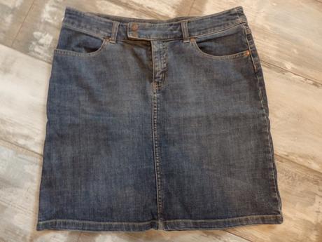 Rifľová sukňa 38/40, l