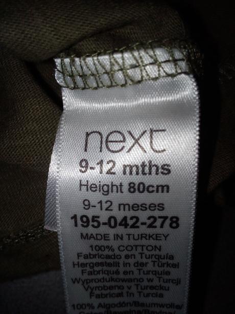 Tričko s dlhým rukávom, next,80