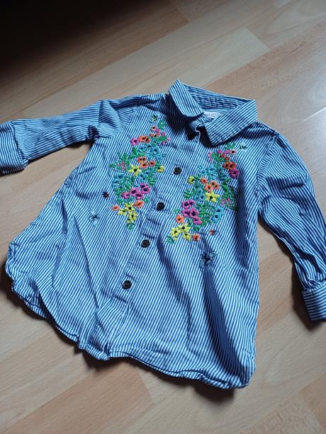 3x šaty v.74 - 6/9mesiacov, primark,74