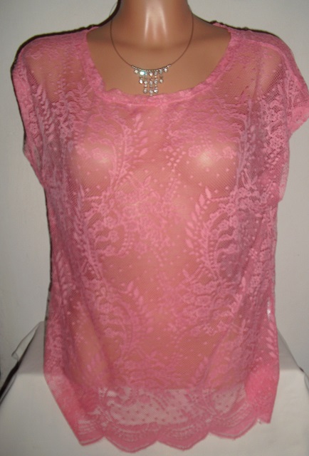 Čipkovaný top m, m