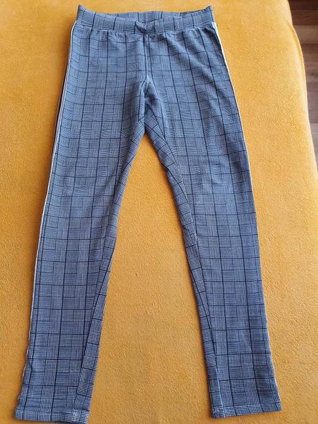 Kockované legínky č.158, h&m,158