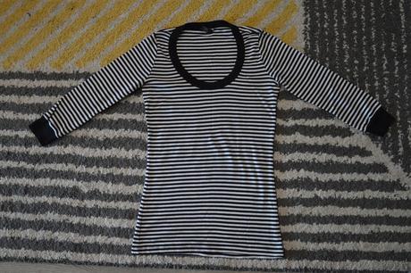 Pásikavé tričko, f&f,38