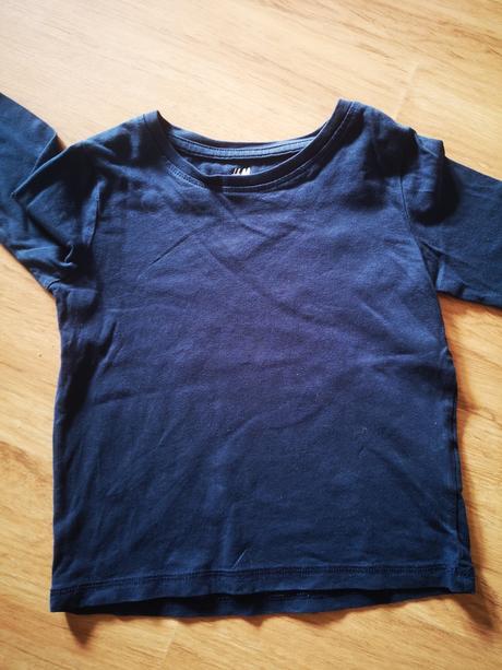 Modré tričko, h&m,92