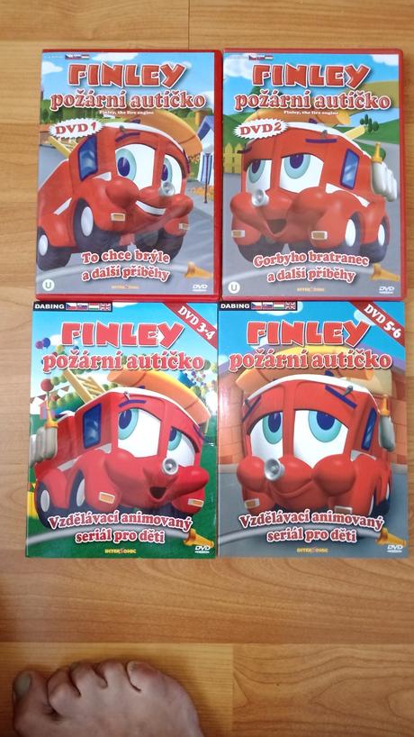 Dvojdvd finley požiarne autíčko 5-6,