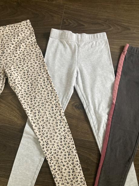 3ks vyteplené legíny h&m, h&m,140