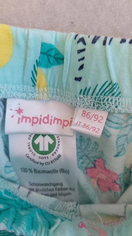 Letné pyžamko safari 86/92, impidimpi,86