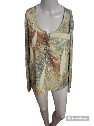 Dámska elastická blúzka, 46